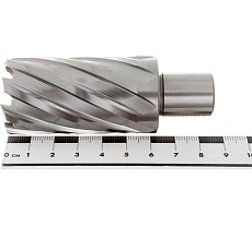 Сверло корончатое HSS по металлу (33х55/88 мм; Weldon 19) D.BOR CD-HSS-055-033-W