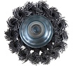 Кордщетка чашеобразная стальная витая 65 мм, в блистере Rockforce RF-BCR125(29066)