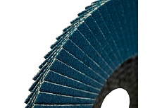 Круг лепестковый торцевой, прямой, цирконат 100% 125х22.2 мм, P-100 ABRAFORM AF-FLAP-FT-125-P100-ZR100