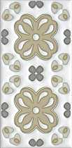 Декор Kerama Marazzi Клемансо орнамент 7.4х15 см, STG\A616\16000