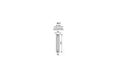 Радиатор Zehnder STOCK Completto C3057/24/V001/RAL 9217