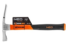 Молоток-кирочка Neo Tools 600 г, рукоятка из стекловолокна 25-133
