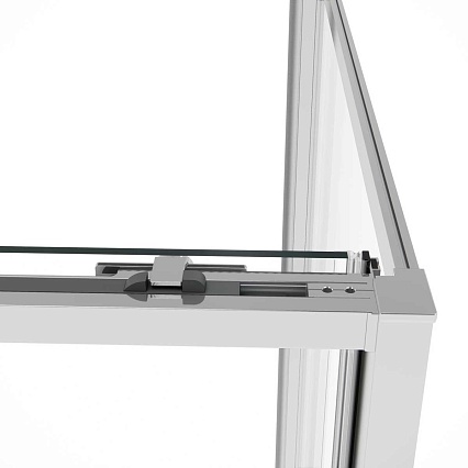 Душевой уголок Vincea Слим Софт (Slim Soft) VSR-1SS9012CLBC 120x90 брашированная медь, стекло прозрачное