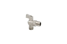 Угловой шаровой кран VRT 1/2'' - 1/2'' нар/нар рукоятка сверху 522219