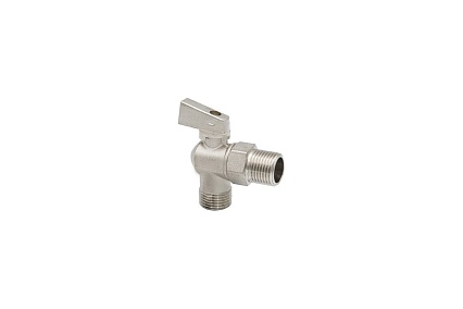 Угловой шаровой кран VRT 1/2'' - 1/2'' нар/нар рукоятка сверху 522219