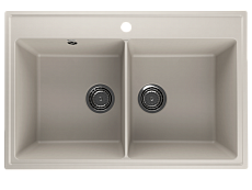 Кухонная мойка Ulgran Quartz Ruma 780-02 78 см лен