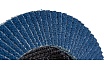 Круг лепестковый торцевой циркониевый 125 мм, р60 Vertextools 13125-60
