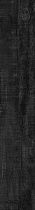 Керамогранит Идальго Вуд Эго Черный структур. 19.5х120 см, ID9023N013SR