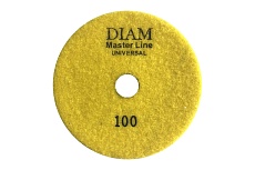 Круг алмазный гибкий шлифовальный АГШК Master Line Universal №100 (125х2.5 мм) Diam 644