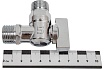 Кран для подключения бачков/смесителей Uni-Fitt НН 1/2", хромированный 180C2000
