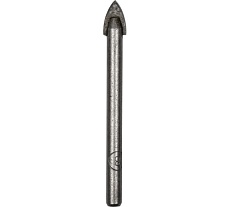 Сверло по стеклу и кафелю (8 мм; цилиндрический хвостовик) Kranz KR-12-6805
