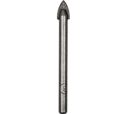 Сверло по стеклу и кафелю (8 мм; цилиндрический хвостовик) Kranz KR-12-6805