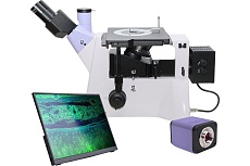 Инвертированный металлографический микроскоп MAGUS metal vd700 bd lcd цифровой 83039