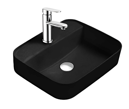 Раковина Aquatek Вега AQ5506-MB 50 см черный матовый