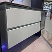 Тумба с раковиной Orans BC-2055-1200L-2GC 120 см серо-зеленый