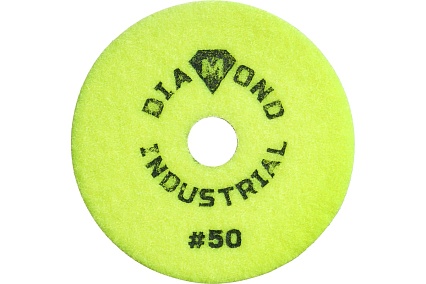 Круг алмазный гибкий шлифовальный Черепашка 100 мм, №50 Diamond Industrial DIDCHSH050