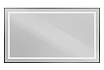 Зеркало BelBagno SPC-KRAFT-1400-800-SENS-NERO 140x80 см сенсорный выключатель, черный