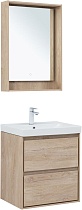 Мебель для ванной Aquanet Милан 60 см дуб светлый