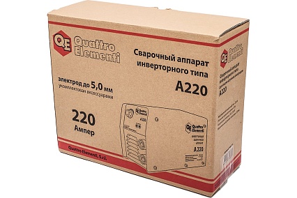 Инверторный аппарат электродной сварки Quattro Elementi A 220 248-535