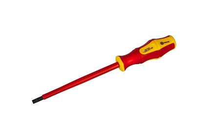 Отвертка диэлектрическая Ultra Grip SL 6,5 х 150 мм CR-V КОБАЛЬТ 646-461