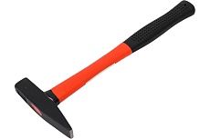 Слесарный молоток Biber 85372 Профи кованый, фибергласовая рукоятка, 200 г тов-080746