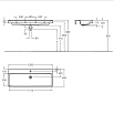 Раковина Geberit Xeno² 120 см 500.551.01.1