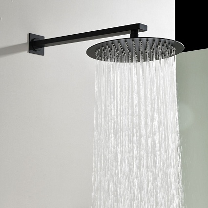 Душевой набор Black&White Gravity GL-9105-MB черный матовый