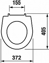 Крышка-сиденье Jika Lyra Plus 9338.1.300.000.1 Soft Close