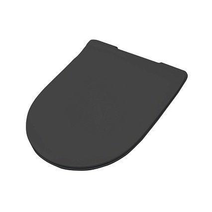 Крышка-сиденье Artceram FILE 2.0 FLA014 17 с микролифтом, черный матовый