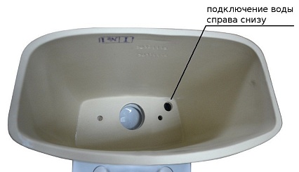 Унитаз компакт Доступная страна для инвалидов 37x60x82