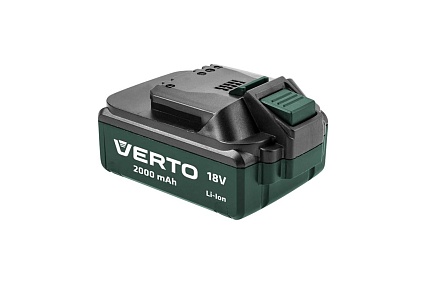 Аккумулятор Li-ion 18 В, 2 Aч VES Verto K75657-0