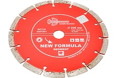 Диск алмазный отрезной Сегментный New Formula (200х22.23 мм) TRIO-DIAMOND S205