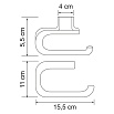 Набор аксессуаров для ванной комнаты WasserKRAFT Kammel K-8300