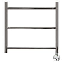 Полотенцесушитель электрический Point PN04155E П3 50x50 хром