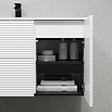 Тумба с раковиной Iddis Bild 100 см белый BIL10W0i95K