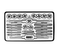 Набор метчиков и плашек Эврика дюймовый 24 предмета ER-00242