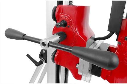 Установка алмазного бурения Messer DM350E-N 3,5 кВт, 360/750/1000 об/мин на стойке 10-40-350