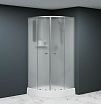Душевая кабина RGW Andaman AN-208 80x80 см матовое-сатинат, профиль хром сатин