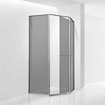 Душевой уголок RGW Stilvol SV-82 L 80x80 тонированное, хром 33328288-31L