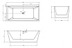 Акриловая ванна Abber AB9224-1.7 170x80, белый