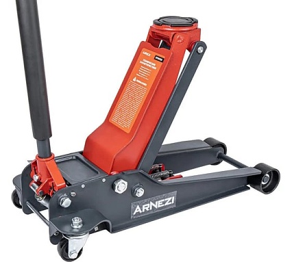 Домкрат гидравлический подкатной Arnezi 3.5 т, 95-552 мм, низкопрофильный R7101133