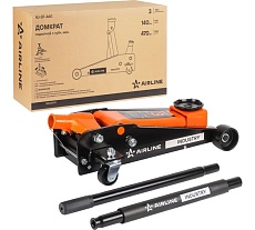 Подкатной домкрат Airline INDUSTRY 3 т, с зубчатым механизмом, мин 140 мм, макс 470 мм AJ-3F-460