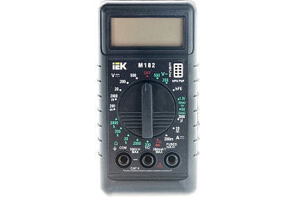 Цифровой мультиметр IEK Compact M182 299590
