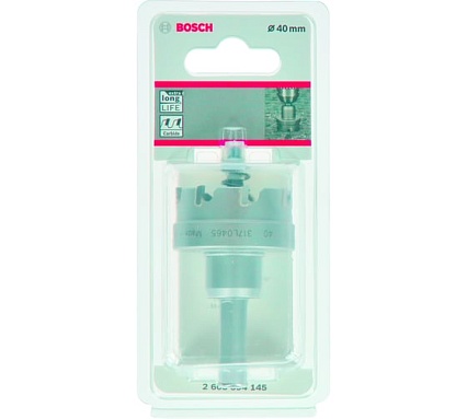 Коронка Precision for Sheet Metal с твердосплавными напайками 40 мм Bosch 2608594145