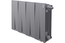 Радиатор Royal Thermo PianoForte 300 Silver Satin VDR80 - 8 секций НС-1506359