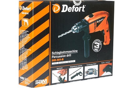 Ударная дрель Defort DID-501-B 93729806