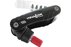 Реверсивно-рычажная отвёртка в наборе с битами УправДом 7 в 1 РН№1, №2 4100002832