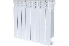 Биметаллический радиатор STOUT Space 500 нижнее правое подключение, 8 секций SRB-0320-050008 RG008UKOEHONPL