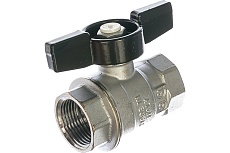 Шаровой полнопроходной кран для трубопровода Зубр 3/4&quot; 4-51323-C-3/4