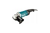 Угловая шлифовальная машина Makita 230 мм, 2800 Вт, 6600 об., AFT, поворот. рукоятка, плавн. пуск, антивибр., поддержка об., расцепляющая муфта, тормоз дв., 6.3 кг GA9070X1